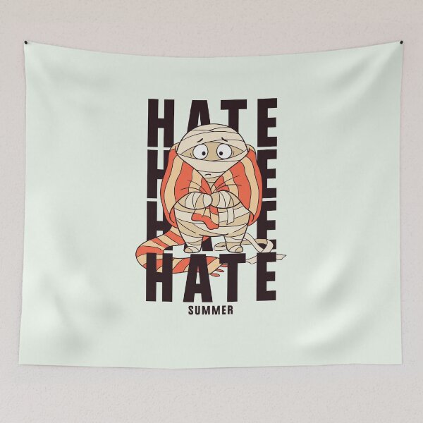 Item preview, HATE HATE Summer Bandaged Cartoon  designed and sold by wesdesignshop.