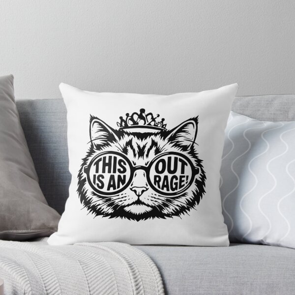 Item preview, This Is An Outrage designed and sold by ladycerebellum.