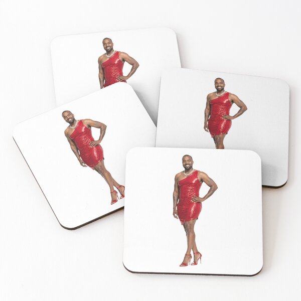 Item preview, Kanye west red cocktail dress Funny prank meme gift weird birthday designed and sold by CheeseBlueprint.