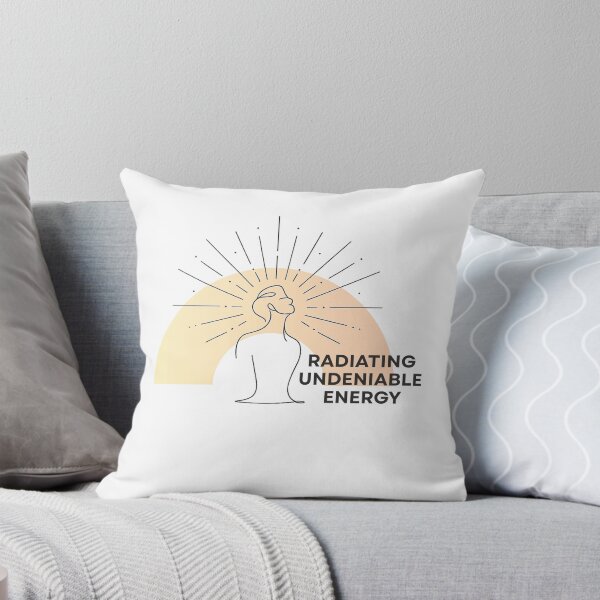 Item preview, Radiating Undeniable Energy Continuous Line Art designed and sold by RunningWhiskers.