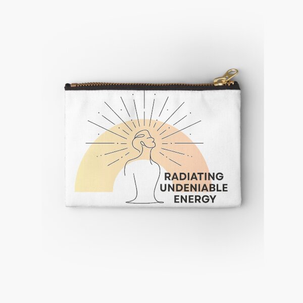 Item preview, Radiating Undeniable Energy Continuous Line Art designed and sold by RunningWhiskers.