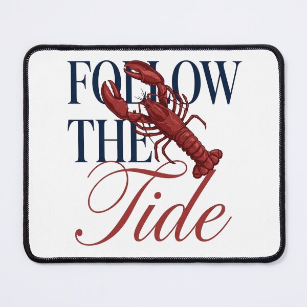 Item preview, Follow the Tide Lobster Nautical Coastal Graphic Design designed and sold by Palette & Hue.