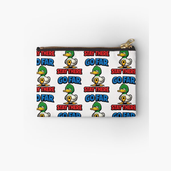 Item preview, Go Far Stay There Funny Duck Travel Joke designed and sold by TeeTimeTreasure.