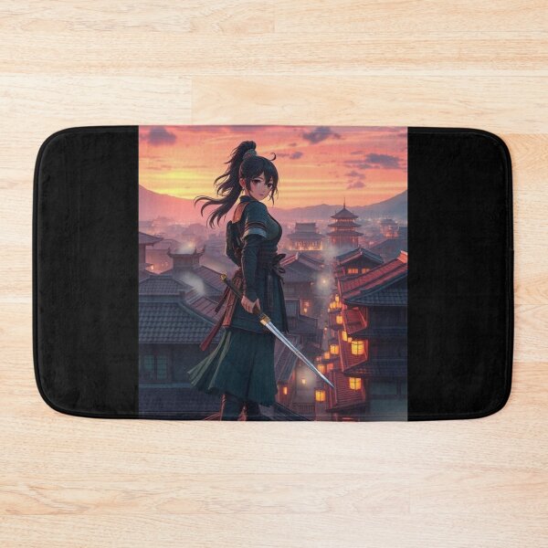 Item preview, samurai girl tee  designed and sold by PrintYourStyle.