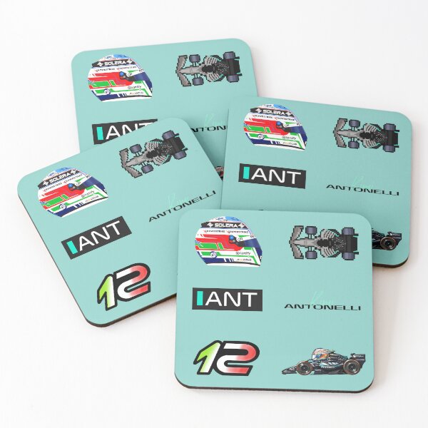 Item preview, Kimi Antonelli F1 2026 sticker pack  designed and sold by Pink Polar F1.