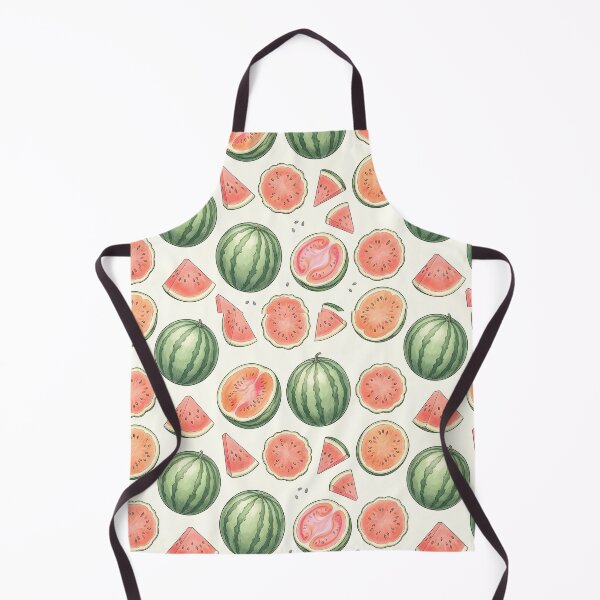 Item preview, Pastel Watermelon Pattern Sticker | Cute Summer Fruit Decal | Pastel Pink & Green Watermelon Slice Vinyl Sticker | Aesthetic Fresh Fruit Pattern Decal designed and sold by SergioMiklos.