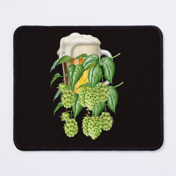 Item preview, Hops & Beer Watercolor Illustration – Craft Beer Lover Botanical Design designed and sold by Tadeusz1.