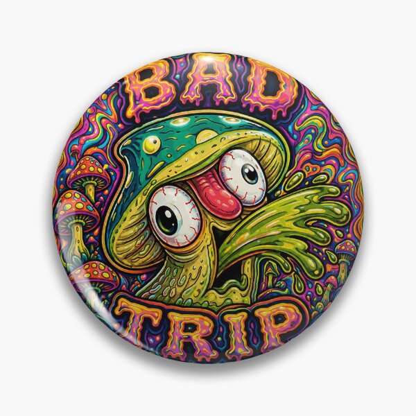 Item preview, Psychedelic Mushroom Bad Trip designed and sold by clarkfraser.