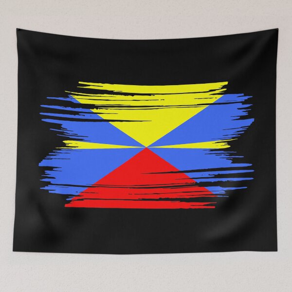 Item preview, Distressed Réunion Flag RE designed and sold by shitpostee.