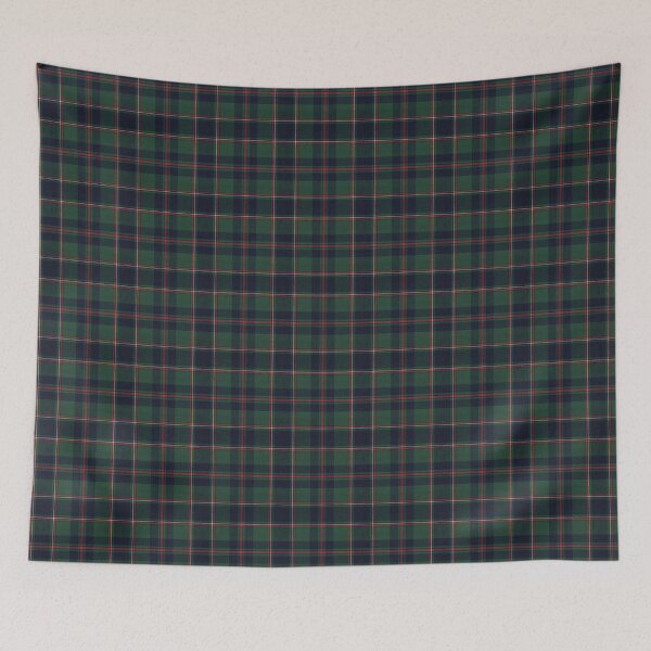 Item preview, Traditional Dark Blue Red Green Plaid Tartan Pattern Design designed and sold by LC Graphic Design Studio.