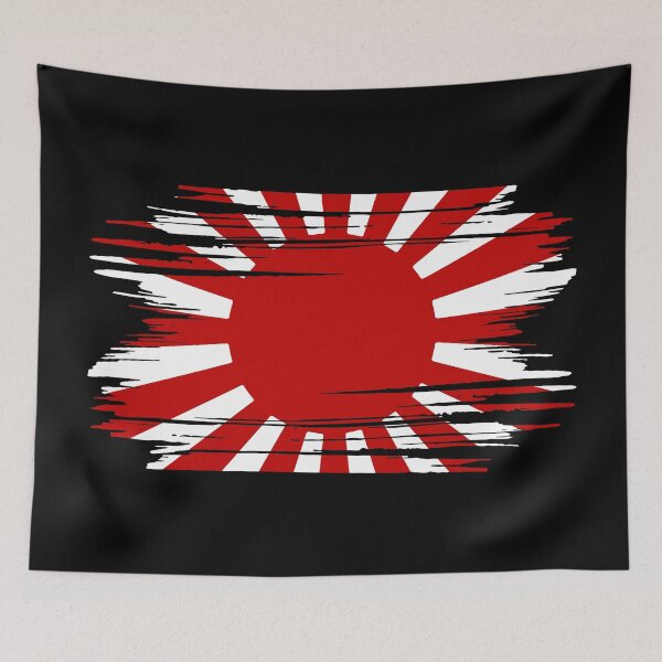 Item preview, Distressed Rising Sun Flag designed and sold by shitpostee.
