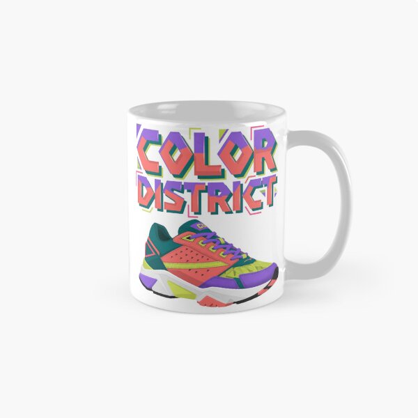 Item preview, Color District Modern Urban Sneaker Display Artwork Souvenir Summer Edition designed and sold by Imaginarium of Chaos falcon88 .