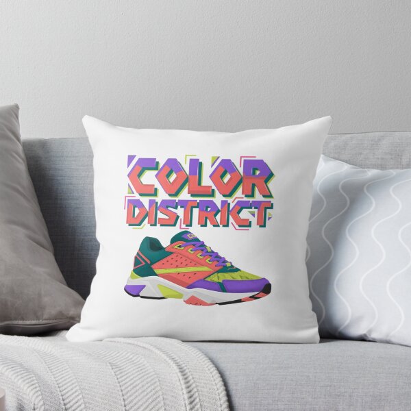 Aperçu de l'œuvre Color District Modern Urban Sneaker Display Art Souvenir Summer Edition créée et vendue par Imaginarium of Chaos falcon88 .