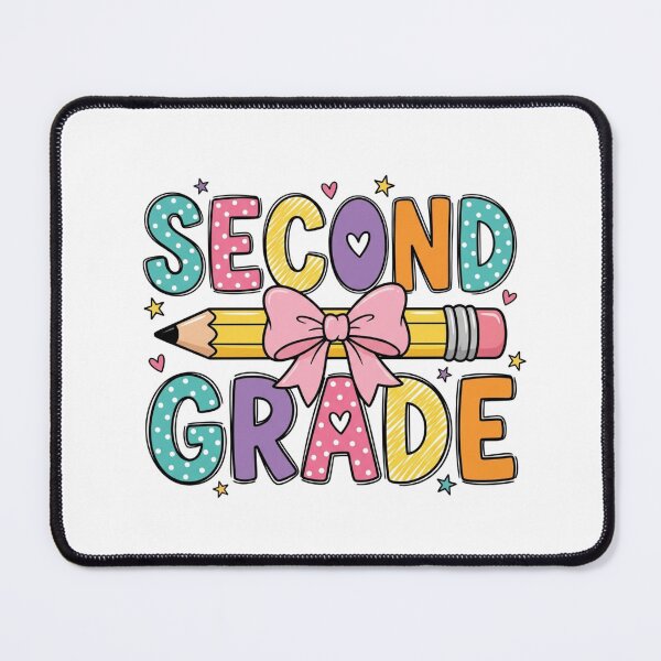 Item preview, Cute Second Grade Teacher Back to School Pencil Bow designed and sold by raedattia.