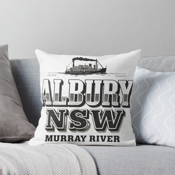 Aperçu de l'œuvre Albury, Nouvelle-Galles du Sud, Australie créée et vendue par PamLeeDesign.