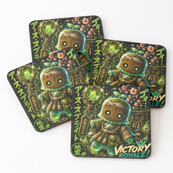Item preview, Fortnite Earth Sprite - Japanese Style designed and sold by GlitchBaby.