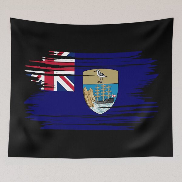 Item preview, Distressed Saint Helena Flag SH-HL designed and sold by shitpostee.