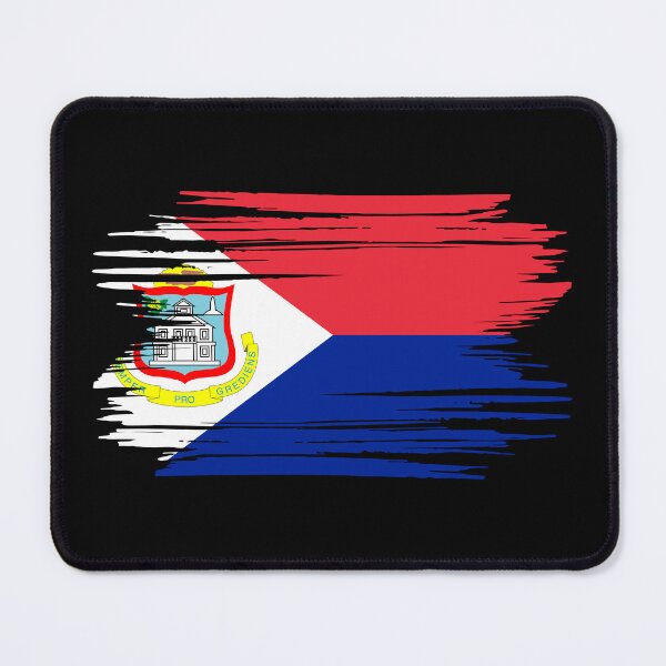 Item preview, Distressed Sint Maarten Flag SX designed and sold by shitpostee.