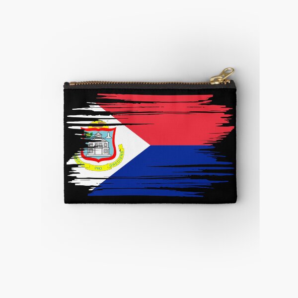 Item preview, Distressed Sint Maarten Flag SX designed and sold by shitpostee.