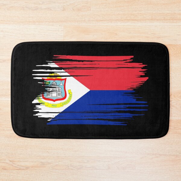 Item preview, Distressed Sint Maarten Flag SX designed and sold by shitpostee.