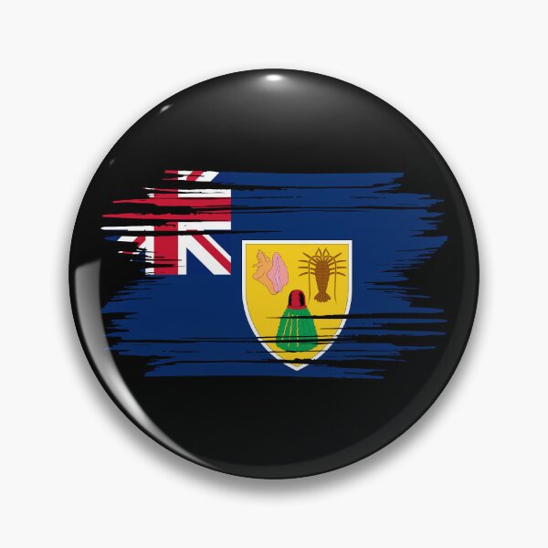Item preview, Distressed Turks And Caicos Islands Flag TC designed and sold by shitpostee.