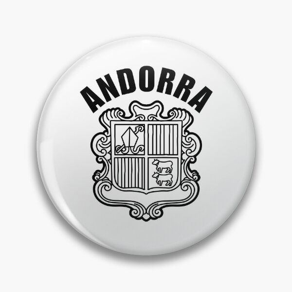 Item preview, Andorra coat of arms designed and sold by Peerless-Prime.