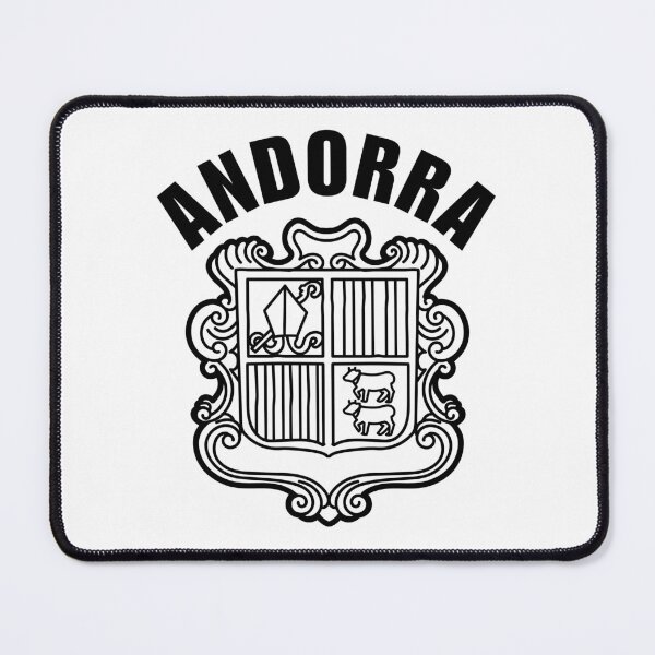 Item preview, Andorra coat of arms designed and sold by Peerless-Prime.
