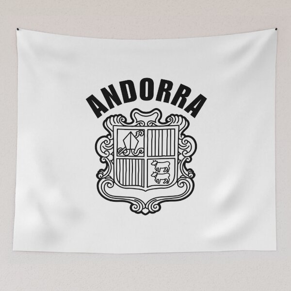Item preview, Andorra coat of arms designed and sold by Peerless-Prime.