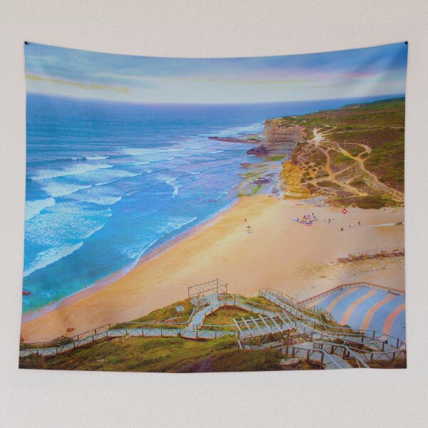 Item preview, Ericeira beach sunset designed and sold by Tereza Pilar  Art.