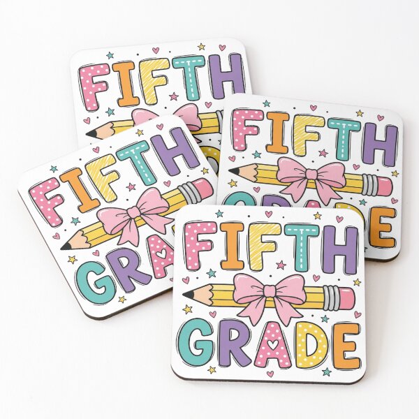 Item preview, Cute Fifth Grade Teacher Back to School Pencil Bow designed and sold by raedattia.