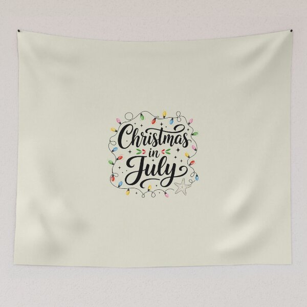 Item preview, Christmas in July Lights Summer Xmas designed and sold by Doodletext.