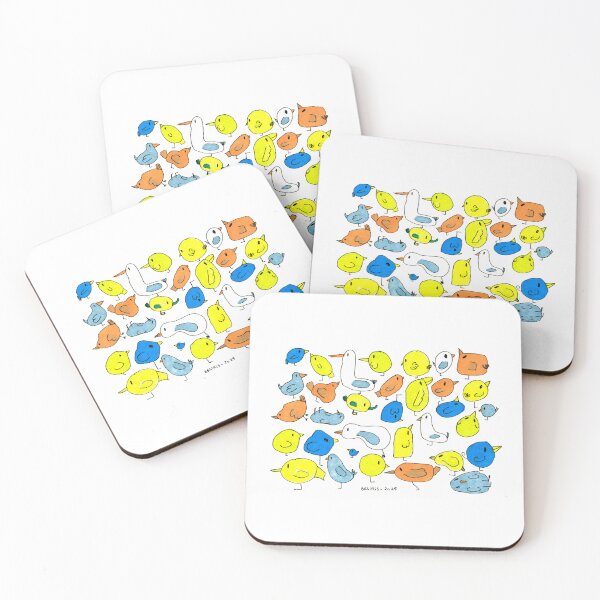 Item preview, Illustration - Colorful Birds by BELIRIS designed and sold by BelirisCréations.