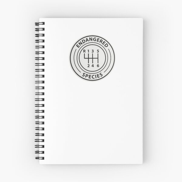 Item preview, Endangered Species Manual Gear Shift Car Enthusiast Design designed and sold by Craft99.