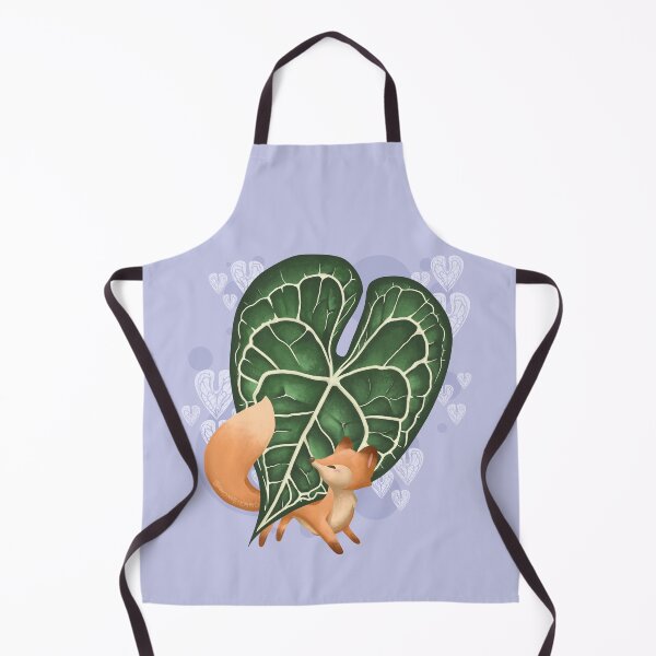 Item preview, Fox and the Anthurium Clarinervium Leaf designed and sold by Khotekmei.