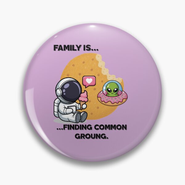 Item preview, Family Is Finding Common Ground designed and sold by AhmadAnnaPrints.