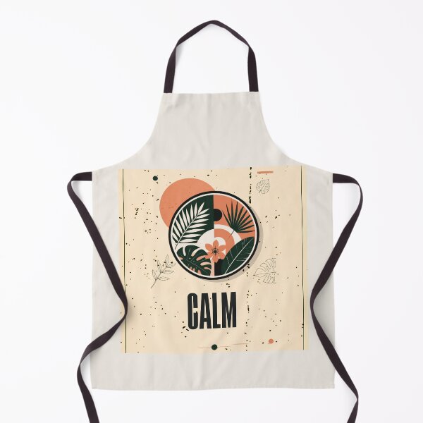 Item preview, Mid Century Modern Calm Tropical designed and sold by TrinovaCreates.