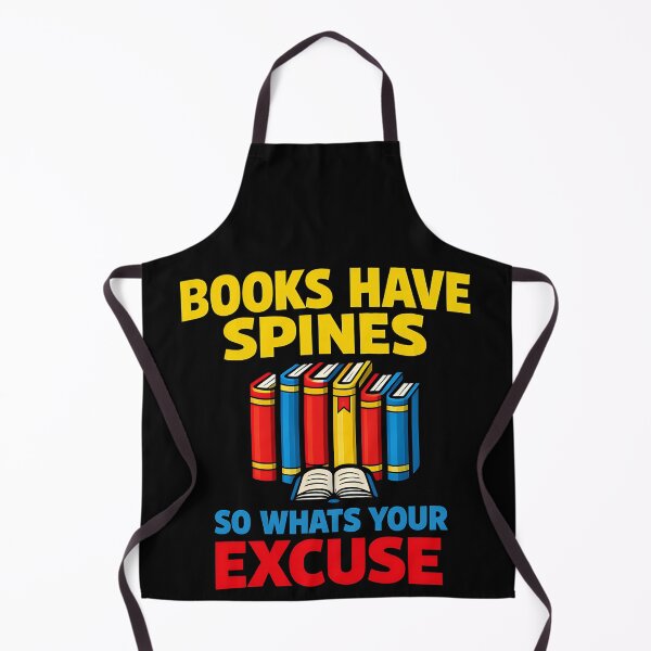 Item preview, Books Have Spines So What's Your Excuse Funny Book Joke designed and sold by TeeTimeTreasure.