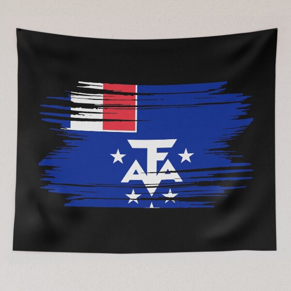 Item preview, Distressed French Southern Territories Flag TF designed and sold by shitpostee.
