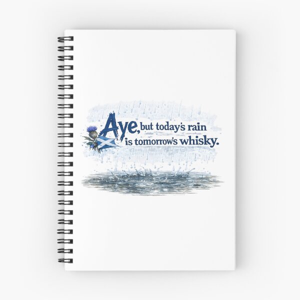 Item preview, Surrounded by Puddles - today's rain is tomorrow's whisky designed and sold by SMalcolmDesigns.