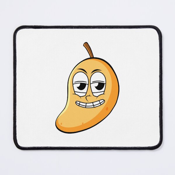 Item preview, Funny Smirking Mango Cartoon designed and sold by priyanshustore.