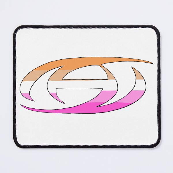Item preview, ATEEZ Lesbian Flag Logo designed and sold by nottoomatcha.