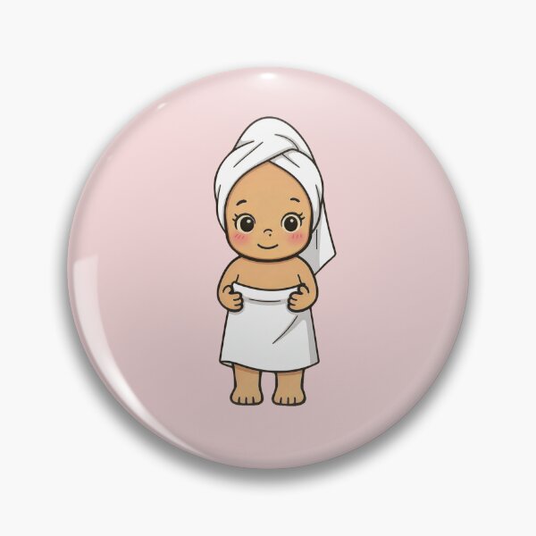Item preview, Bathtime cosy kewpie baby designed and sold by Doozie designs.