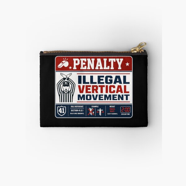 Item preview, 41 (forty-ooooone) SIDEWAYS SOCIETY COLLECTION - SPORTS - Penalty Illegal Vertical Movement designed and sold by WheelieGdArt.
