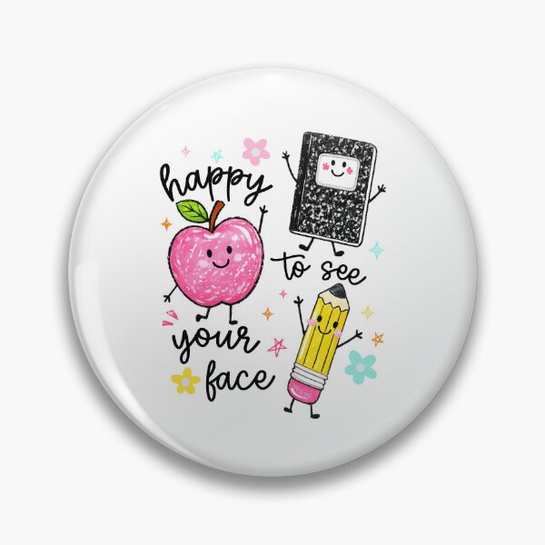 Item preview, Happy To See Your Face designed and sold by ladycerebellum.