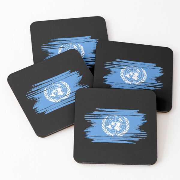 Item preview, Distressed United Nations Flag UN designed and sold by shitpostee.