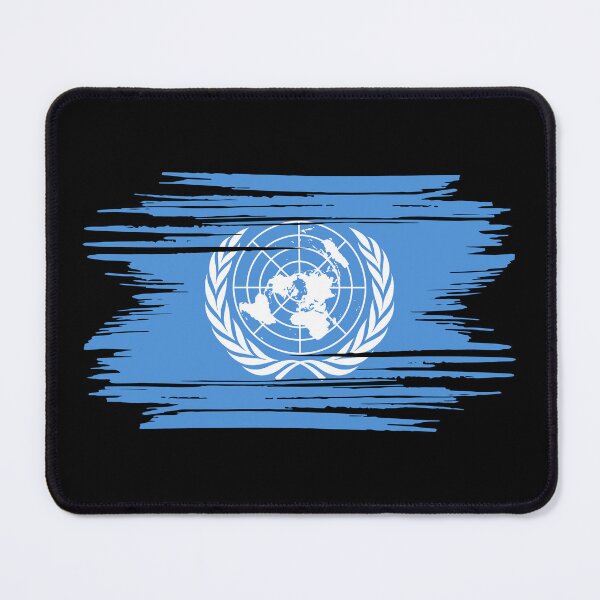 Item preview, Distressed United Nations Flag UN designed and sold by shitpostee.
