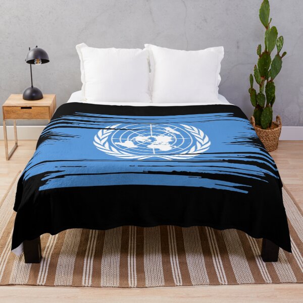 Item preview, Distressed United Nations Flag UN designed and sold by shitpostee.