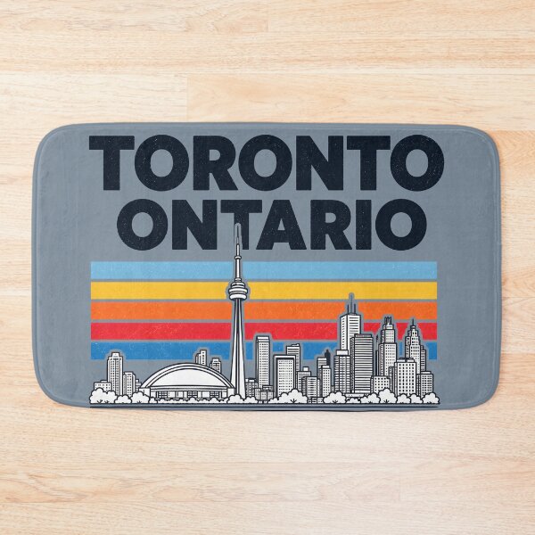 Item preview, Toronto Ontario Canada Minimalist Skyline Retro Colors designed and sold by HowToCanadian.