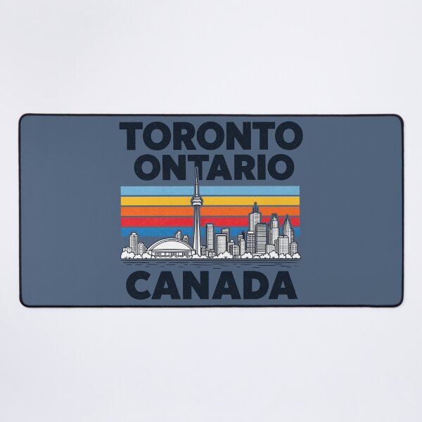 Item preview, Toronto Ontario Canada Minimalist Skyline Retro Colors designed and sold by HowToCanadian.