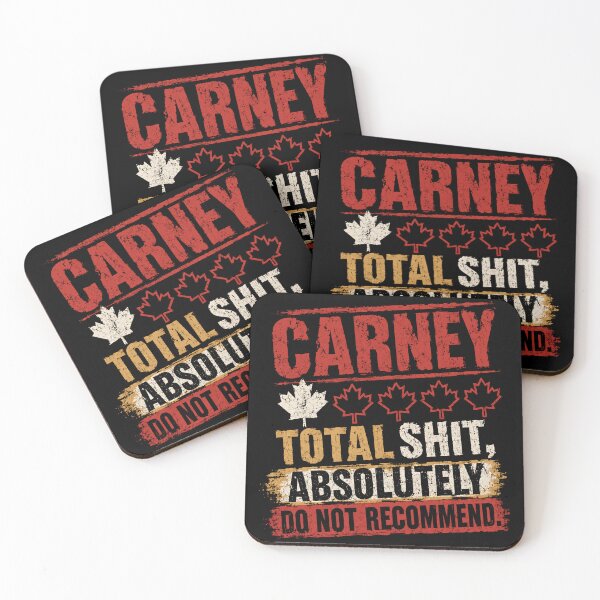 Item preview, Carney Total Shit Absolutely Do Not Recommend Canadian Political Satire Critics Opinion designed and sold by SkeletonsDanger.